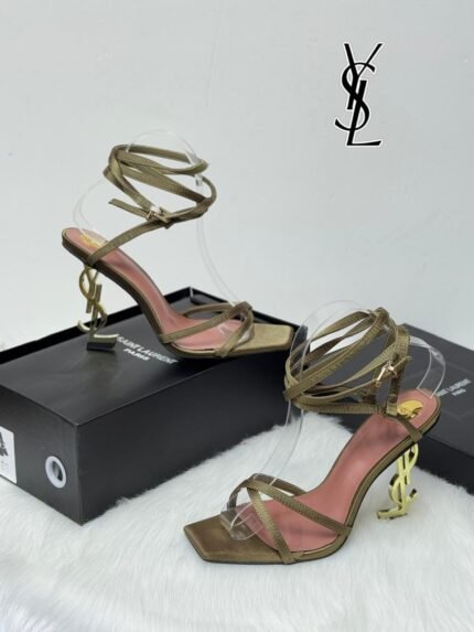 Saint Laurent Silk Opyum Sandals 110