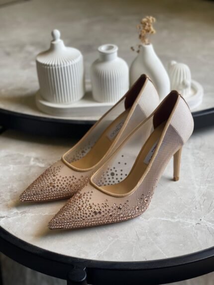 Jimmy Choo Love 65 Pumps In Gold